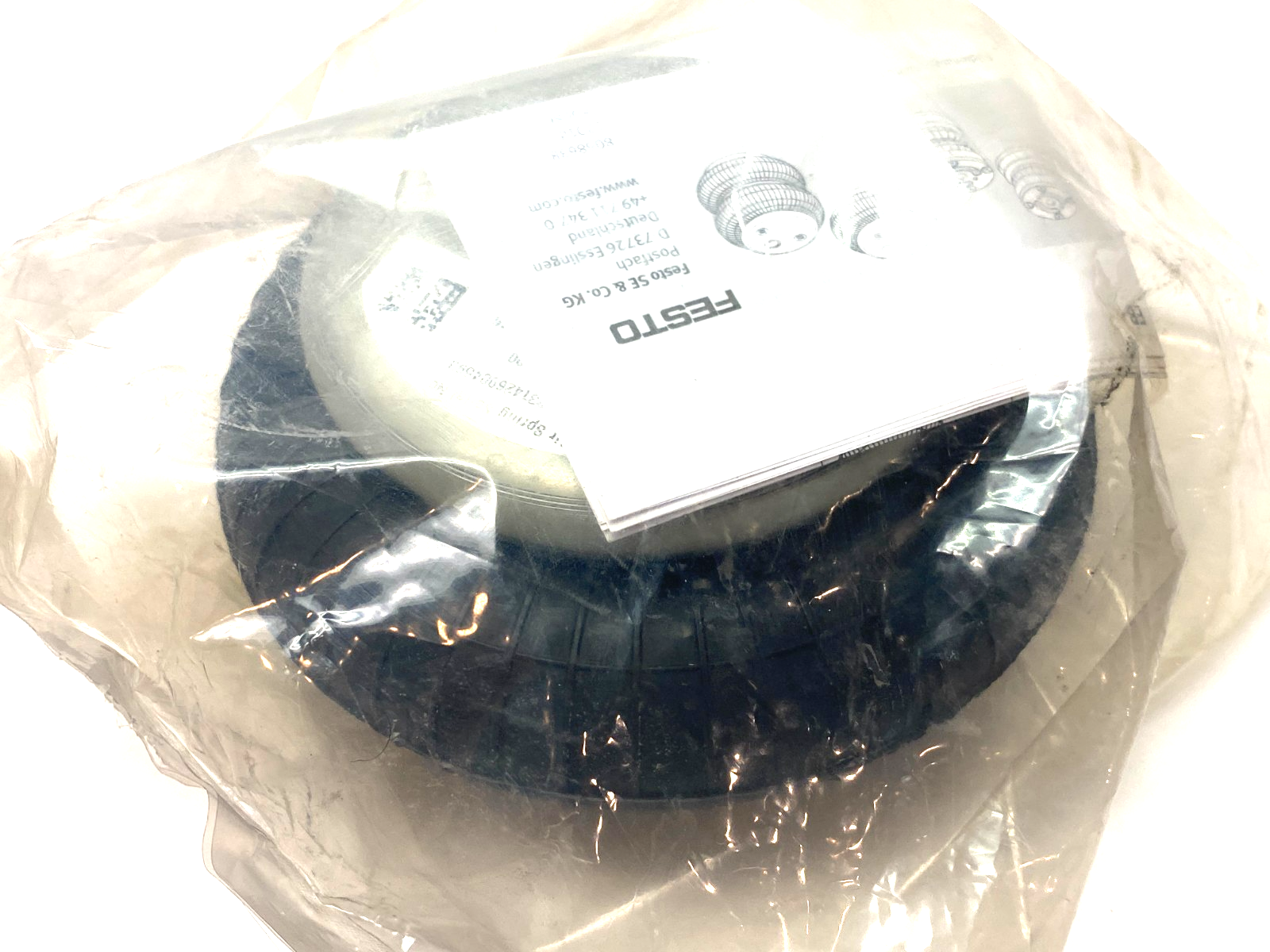 Festo EB-165-65 Bellows Cylinder 65mm Stroke 1/4" Connection 36487 - Maverick Industrial Sales