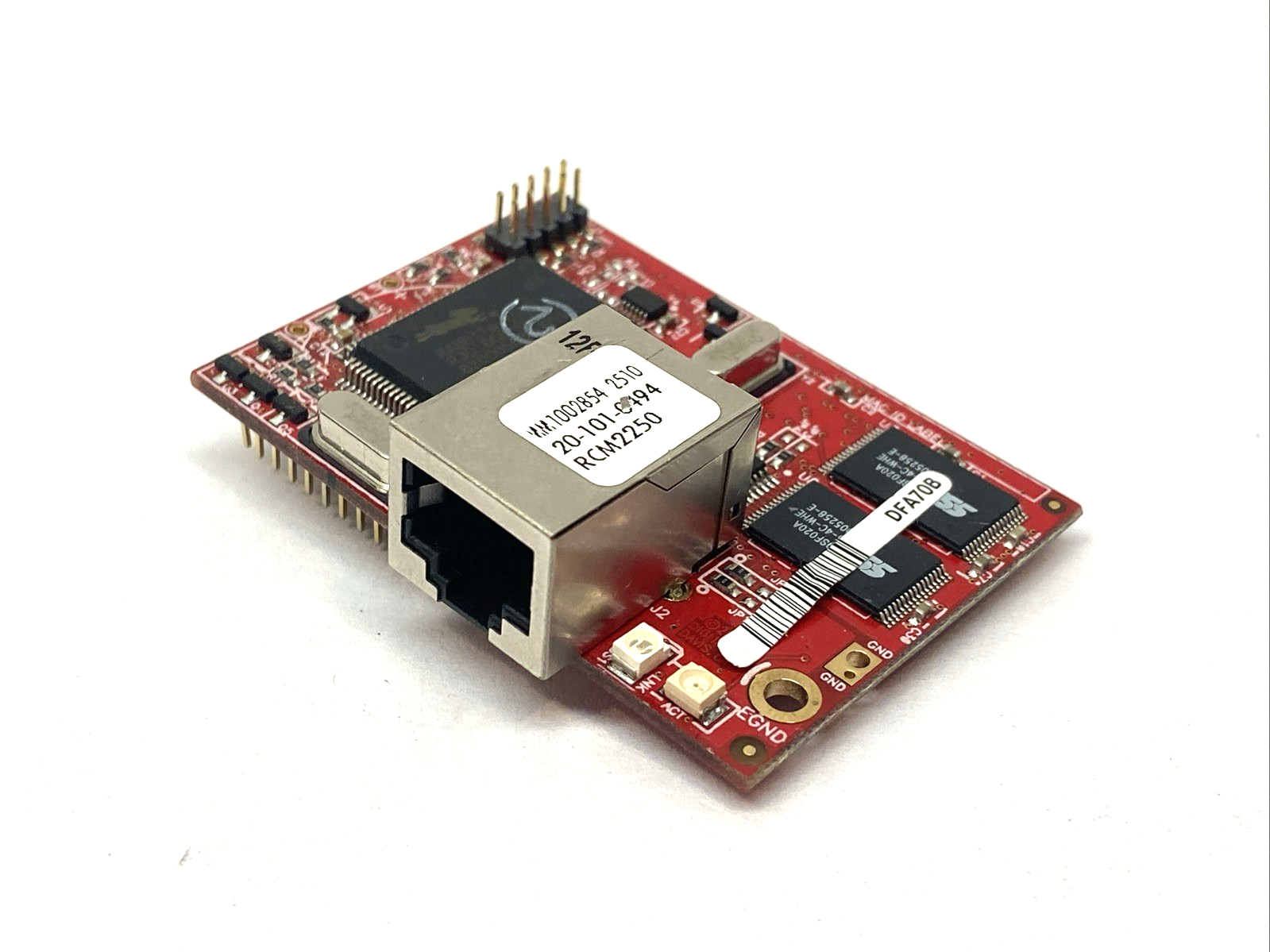 Digi International 20-101-0494 Rabbit PCB Microprocessor Module RCM2250 - Maverick Industrial Sales