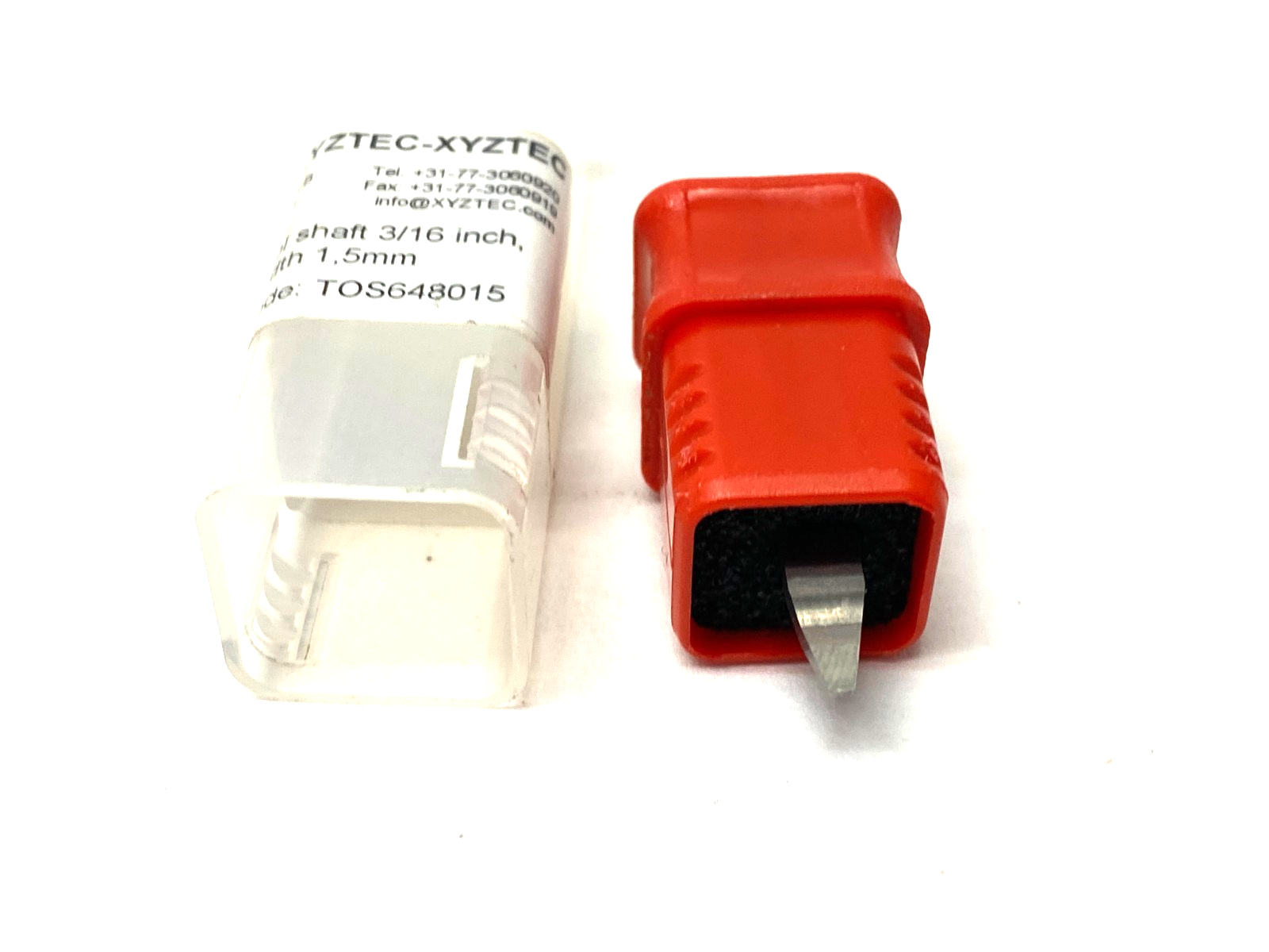 TOS648015 | xyztec Shear Tool, Shaft 3/16", Width 1.5mm - New - Maverick Industrial Sales