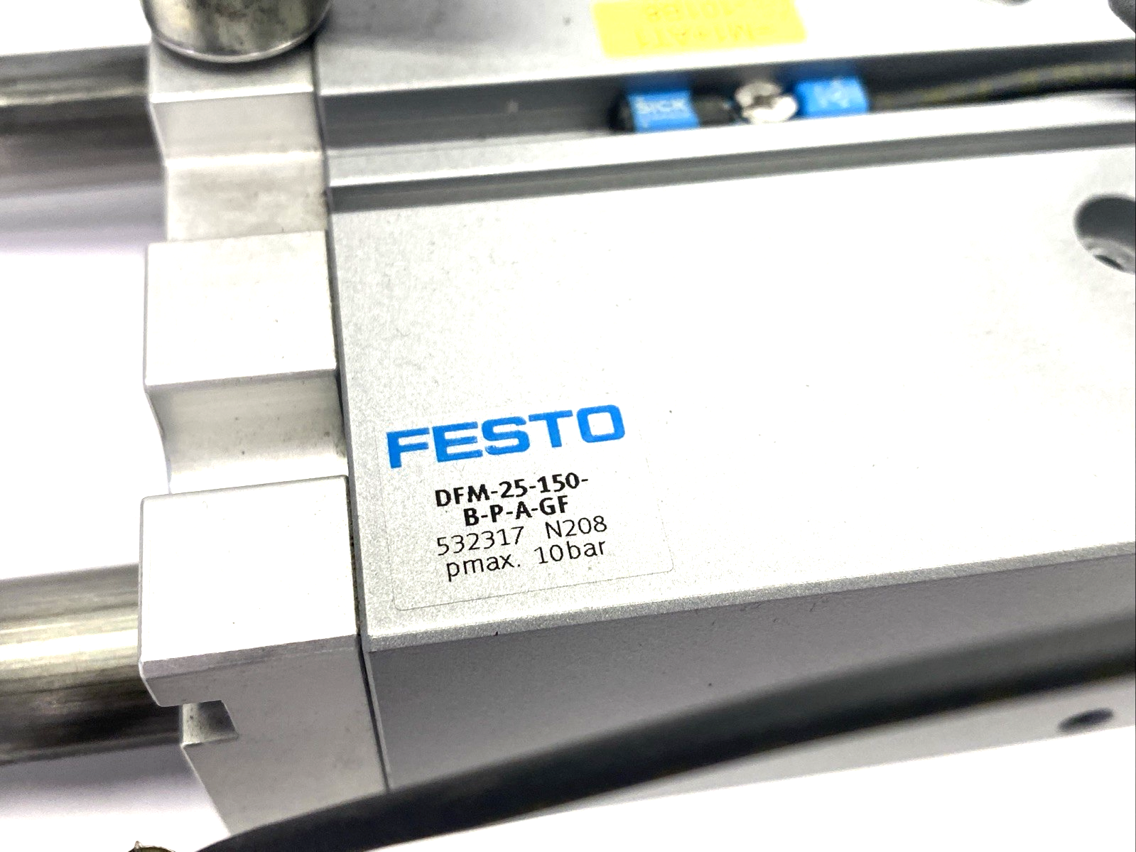 Festo DFM-25-150-B-P-A-GF Guided Drive Cylinder 25mm Bore 150mm Stroke 532317 - Used - Maverick Industrial Sales