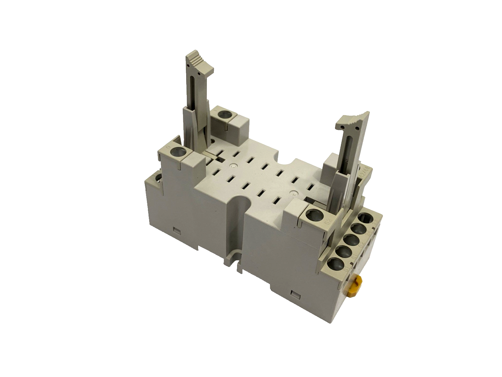 P7S-14F-END | Omron DIN Rail Relay Socket/Base, 14-Position - New – Open box - Maverick Industrial Sales