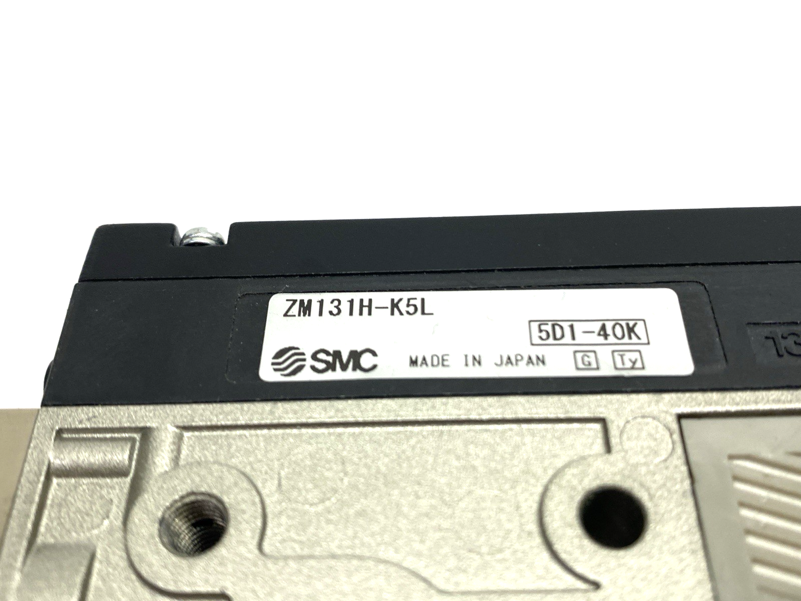 SMC ZM131H-K5L High Pressure Vacuum Generator w/ 2x V114-5L0 Solenoid Valves - Maverick Industrial Sales