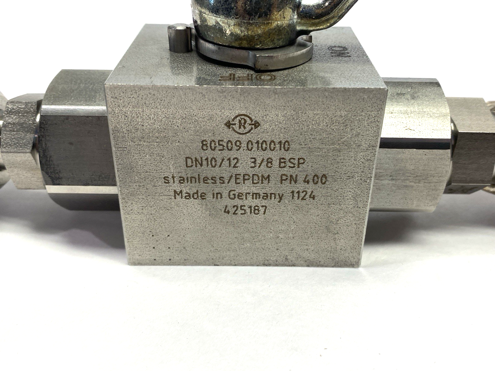 Atlas Copco 80647.100017 Vent Ball Valve DN10/12 3/8" BSP - Maverick Industrial Sales