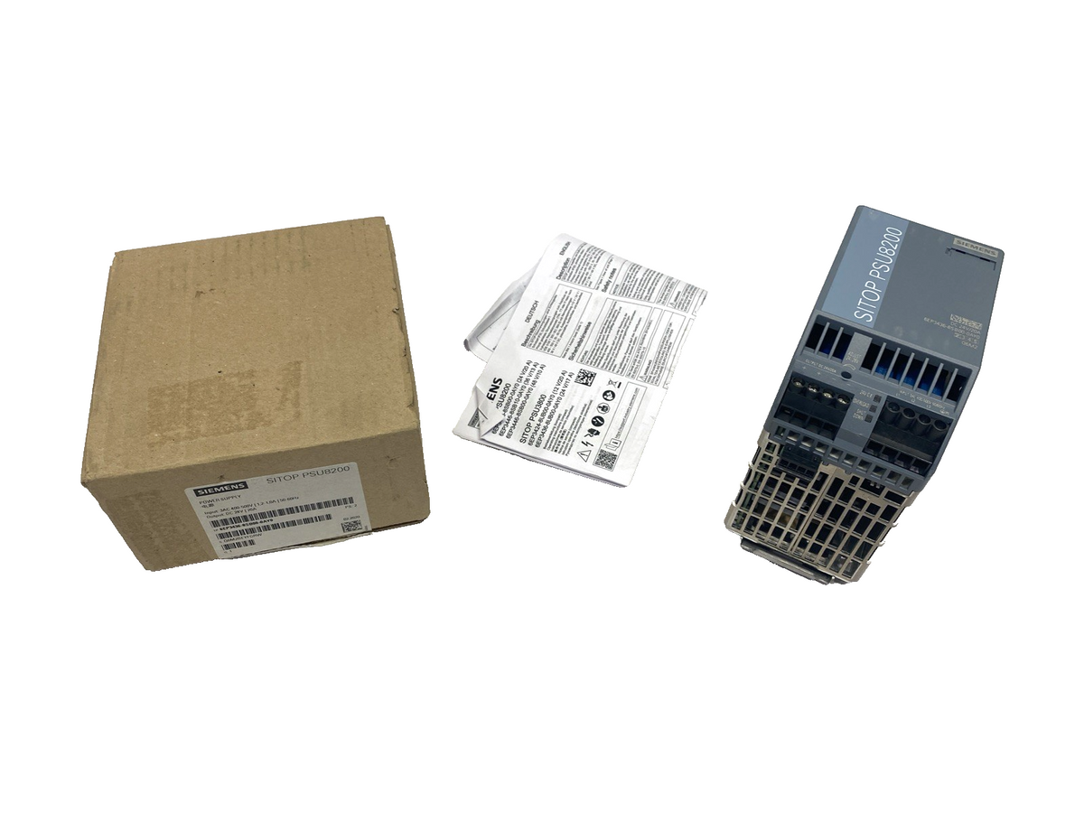Siemens 6EP3436-8SB00-0AY0 SITOP PSU8200 3 AC 24VDC 20A Power Supply - Maverick Industrial Sales