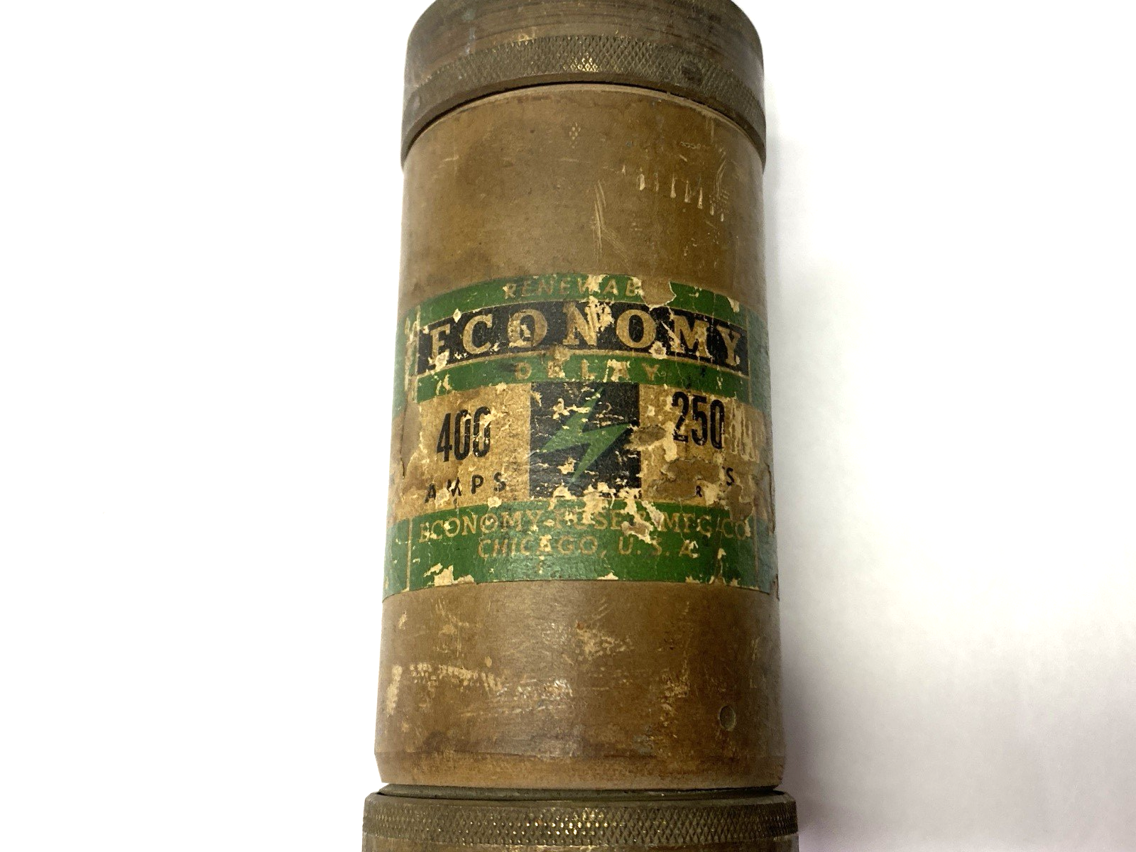 F-40025 | Economy Renewable Time-Delay Fuse 250V 400A - Used - Maverick Industrial Sales