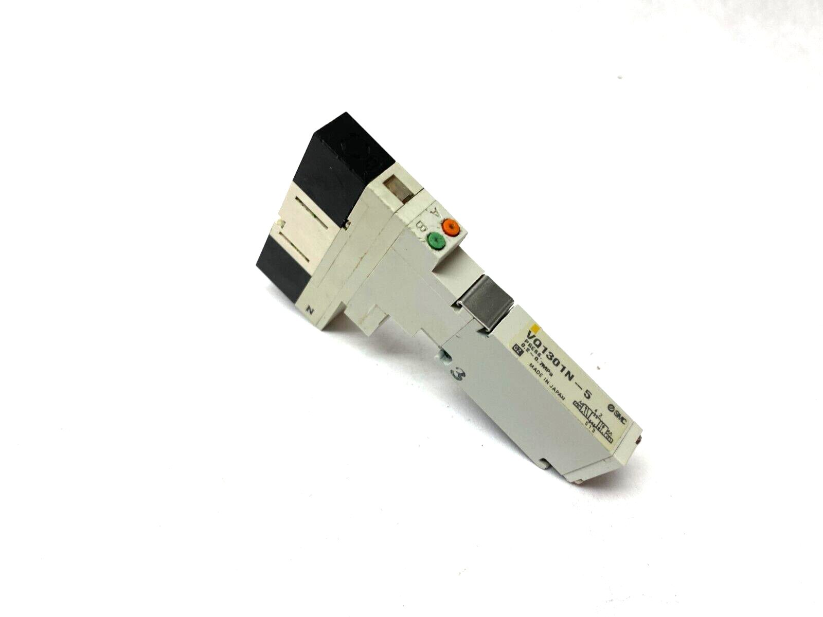 SMC VQ1301N-5 Solenoid Valve, 3-Position Closed Center, 0.2-0.7MPa, 24VDC - Maverick Industrial Sales