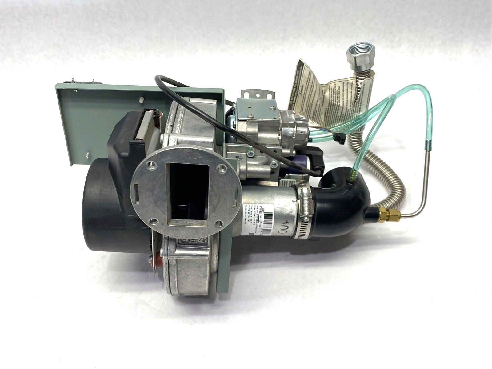 Honeywell VK8115F Natural Gas Valve Assembly w/ Ebmpapst RG148/1200-3612-010201 - Maverick Industrial Sales