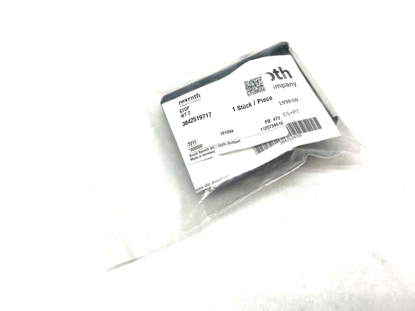 Bosch Rexroth 3842519717 Stop Module WT 2 - Maverick Industrial Sales