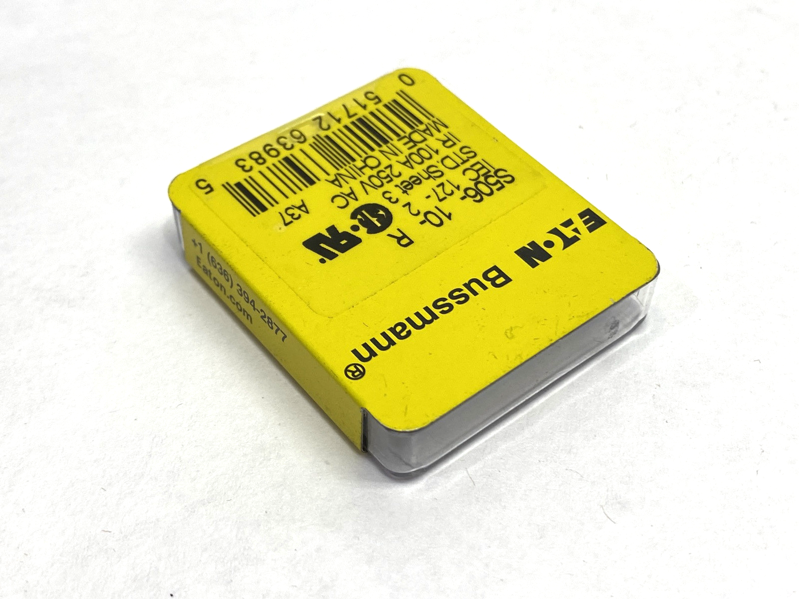 Eaton Bussmann S506-10-R Miniature Fuse 10A 250VAC PACKAGE OF 5 - Maverick Industrial Sales