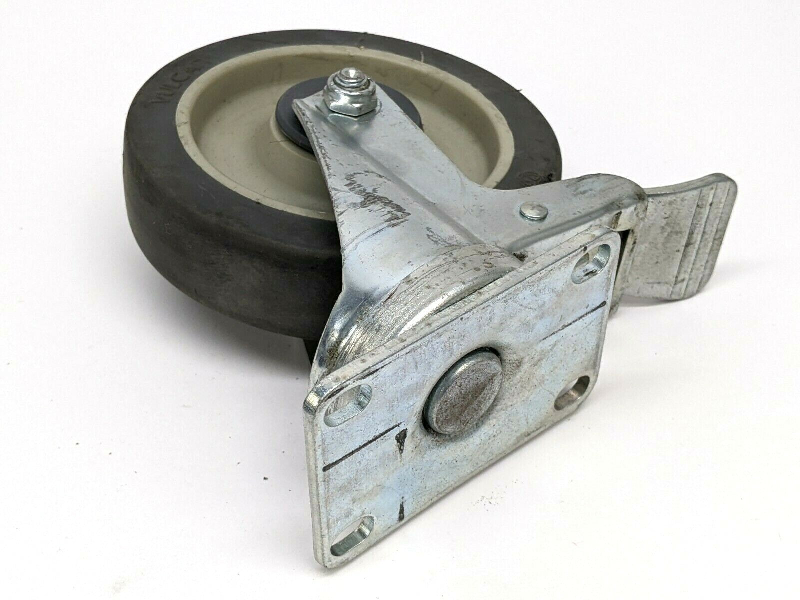 Vulcan 5" x 1-1/4" Swivel Caster SET OF 4, 2 w/ Brakes - Maverick Industrial Sales