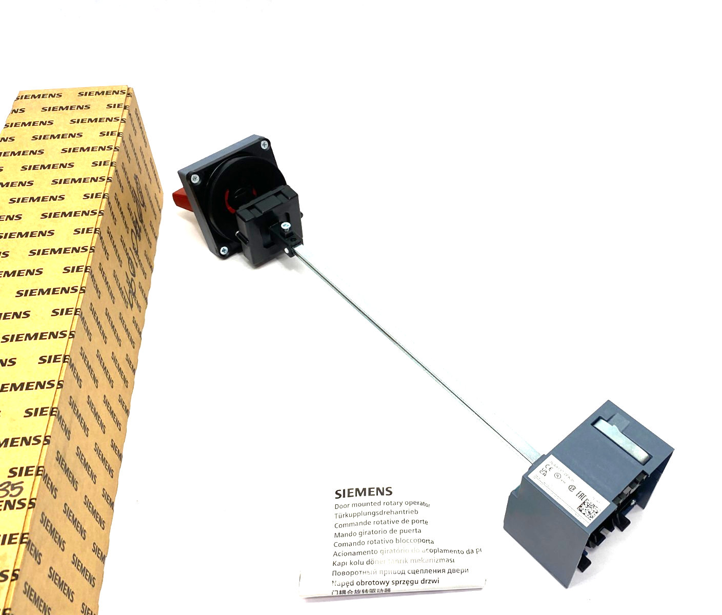 Siemens 3VA9137-0FK35 Door-Mounted Rotary Emergency Off Operator - Maverick Industrial Sales