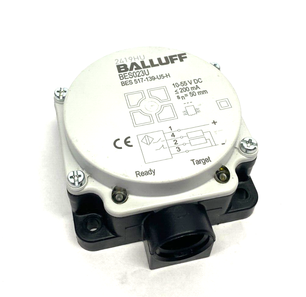 Balluff BES023U Square Inductive Proximity Sensor 80mm Height BES 517-139-U5-H - Maverick Industrial Sales