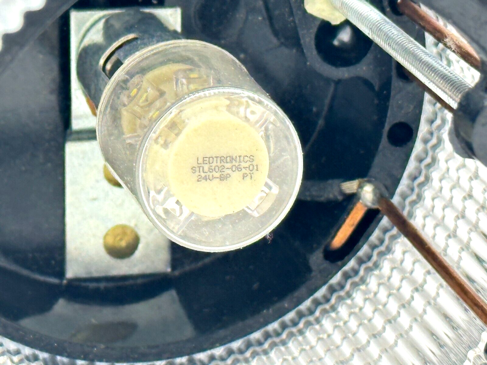 Edwards 101SINC-G1 AdaptaLight 101 Series Stackable Beacon Light Clear .61A 24V - Maverick Industrial Sales
