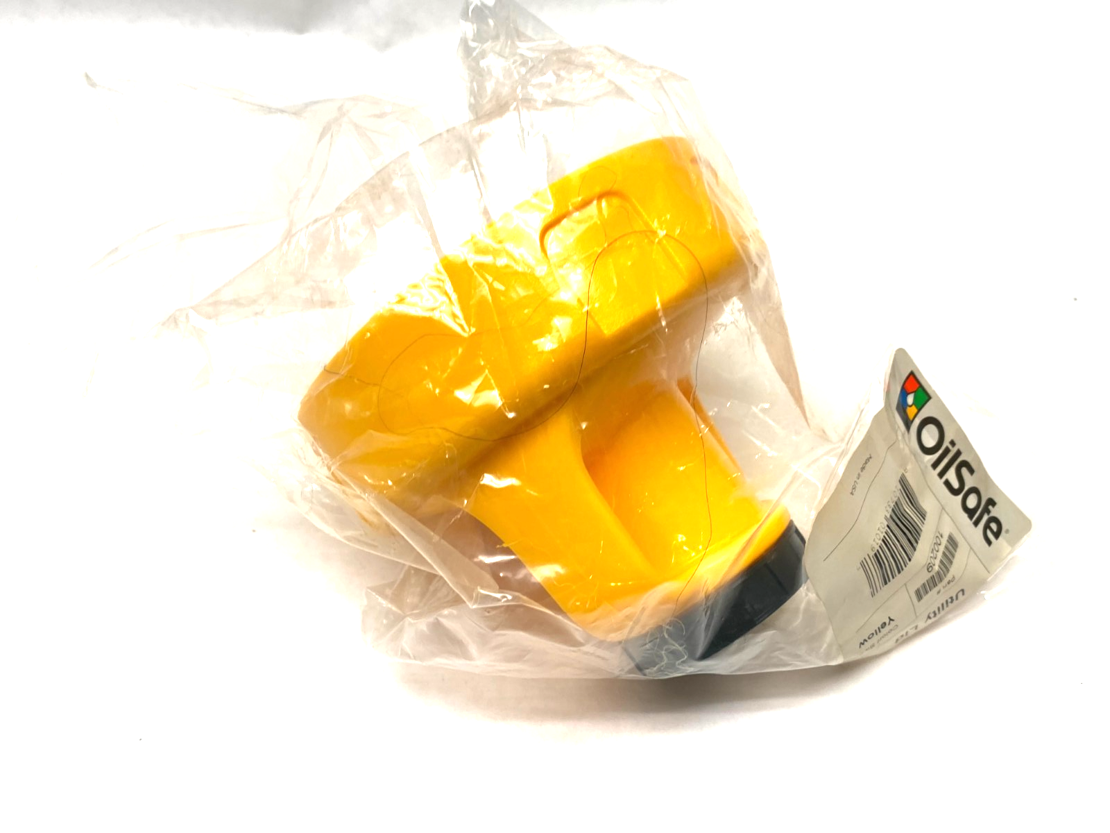 100209 | Oilsafe Utility Lid, Yellow, 48mm Opening - New - Maverick Industrial Sales