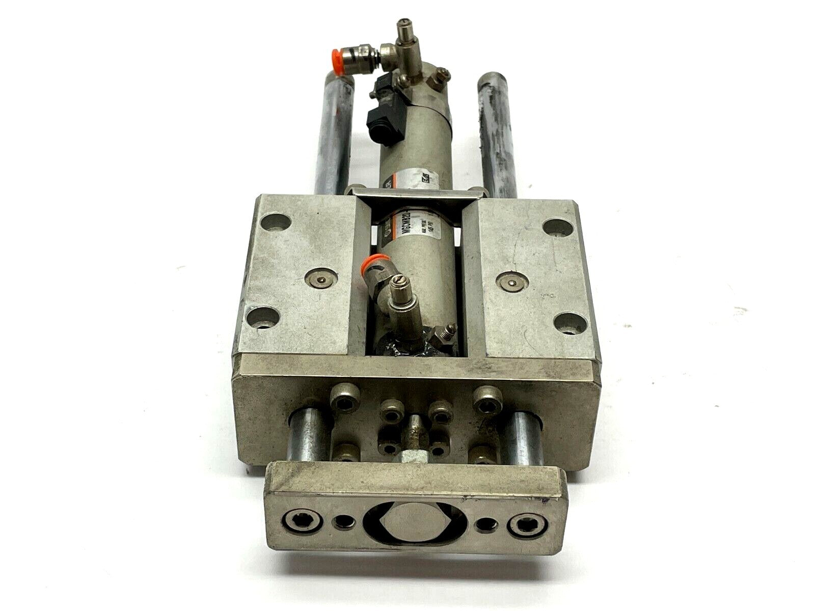 MGCMB20-100-H7CL | SMC Guided Cylinder 20mm Bore 100mm Stroke - Used - Maverick Industrial Sales
