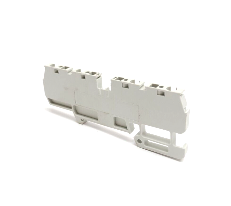 Morsettitalia EURO QM2/2 2.5/35 Terminal Block 5mm Thick, Gray 42414 LOT OF 20 - Maverick Industrial Sales