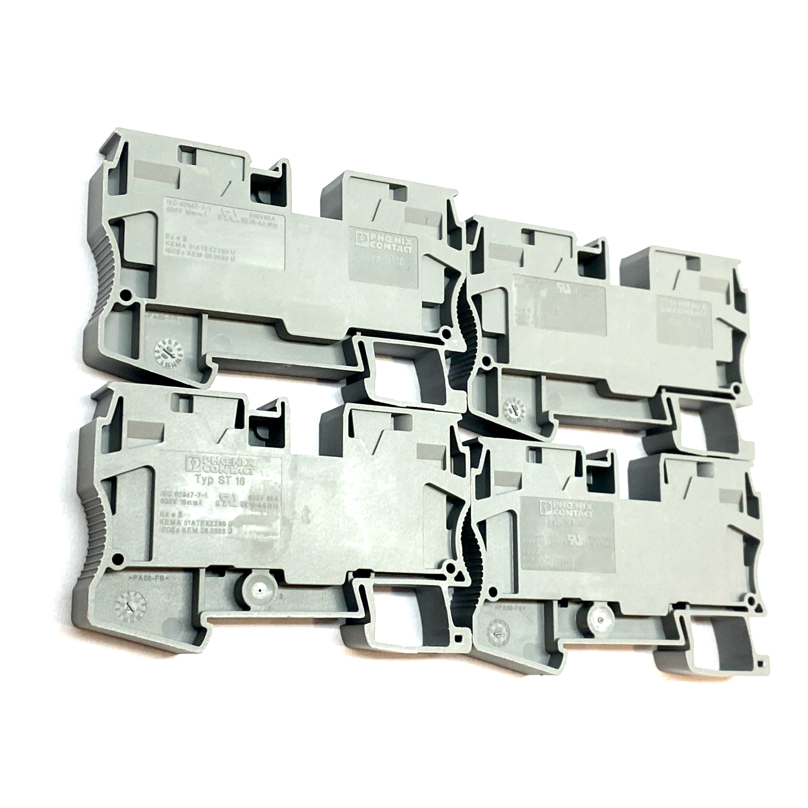 Phoenix Contact IEC 60947-7-1 Terminal Block ST16 LOT OF 4 - Maverick Industrial Sales