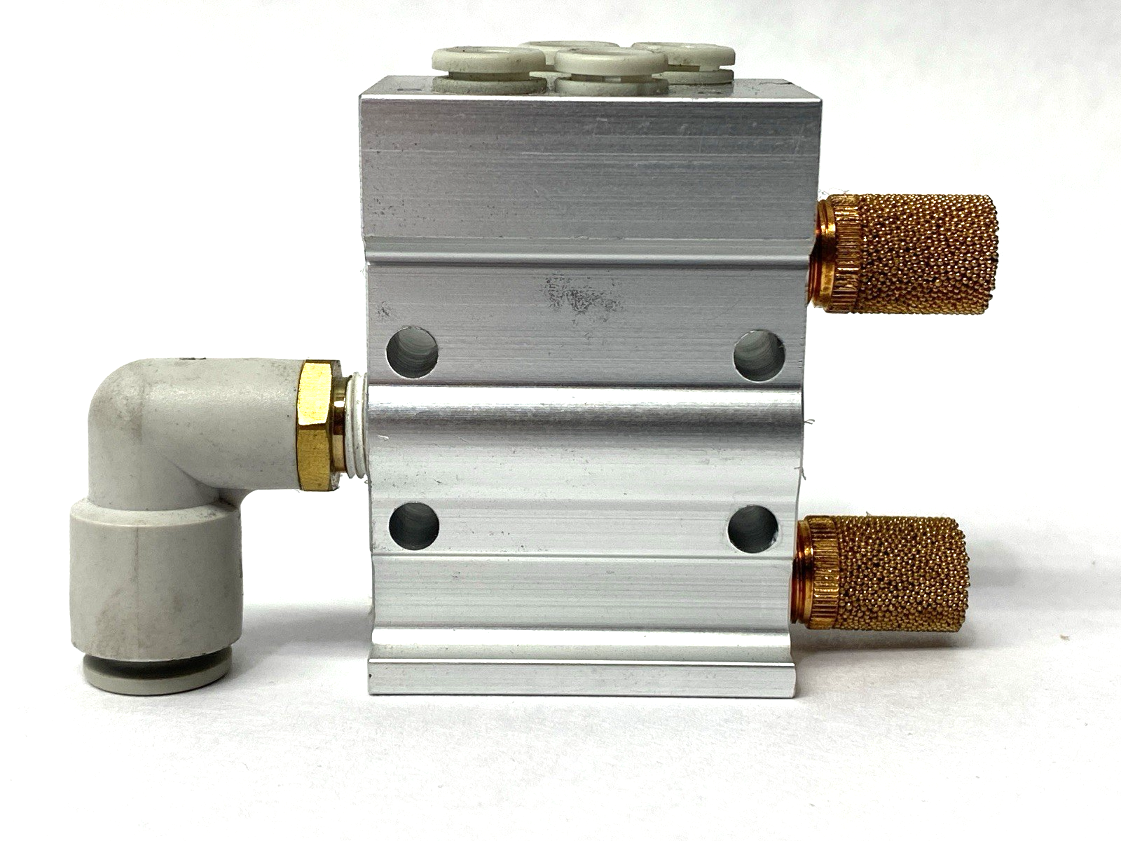 SS5Y3-41-02-C6 | SMC Pneumatic Manifold Base Mount - Used - Maverick Industrial Sales