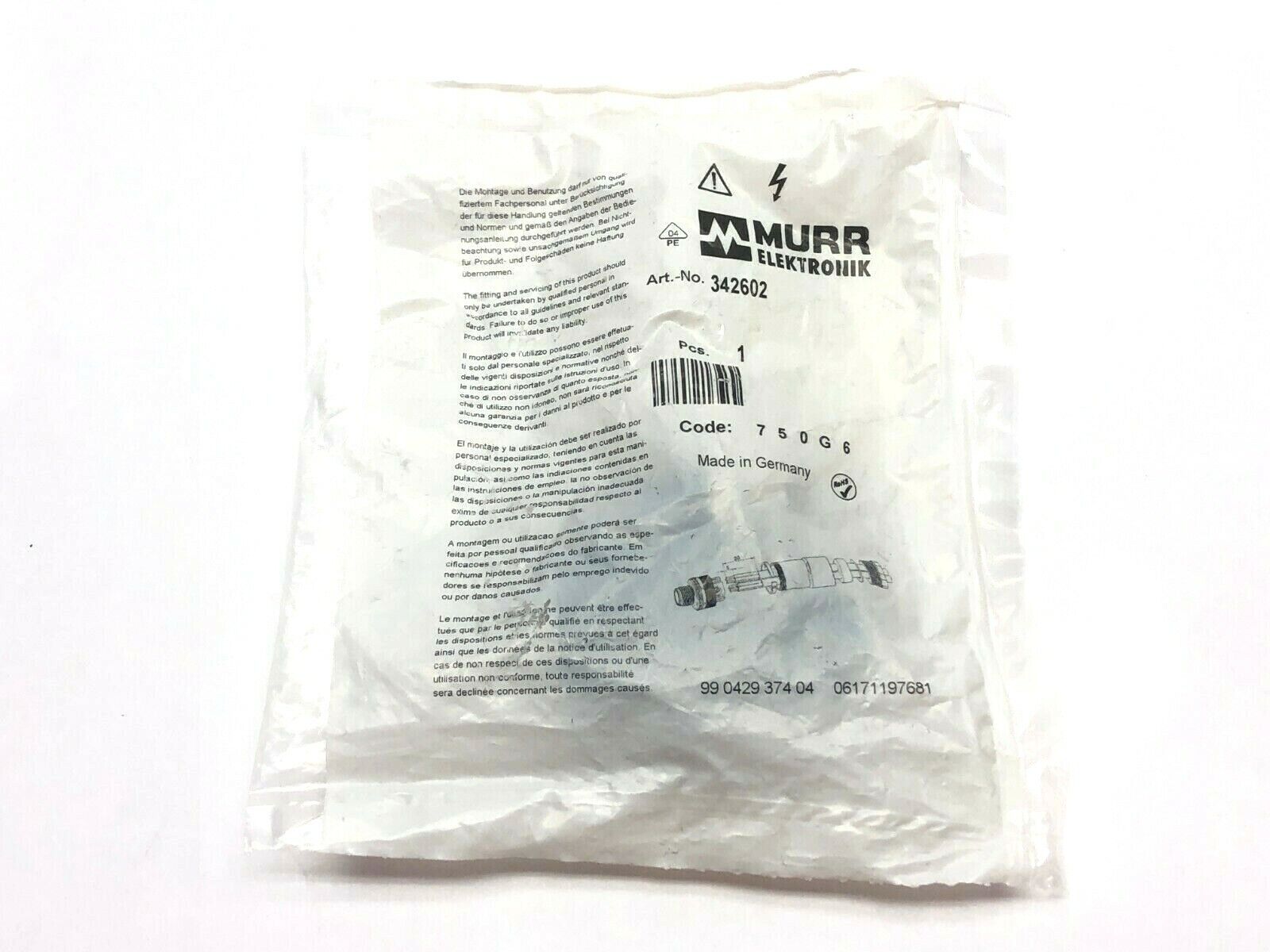 Murr Elektronik 342602 Field Wireable Connector - Maverick Industrial Sales