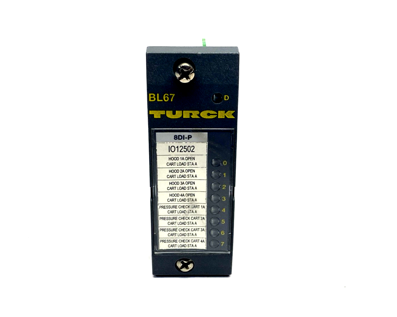 Turck BL67-8DI-P I/O Electronic Module, 8 Digital Inputs, PNP 6827170 - Maverick Industrial Sales