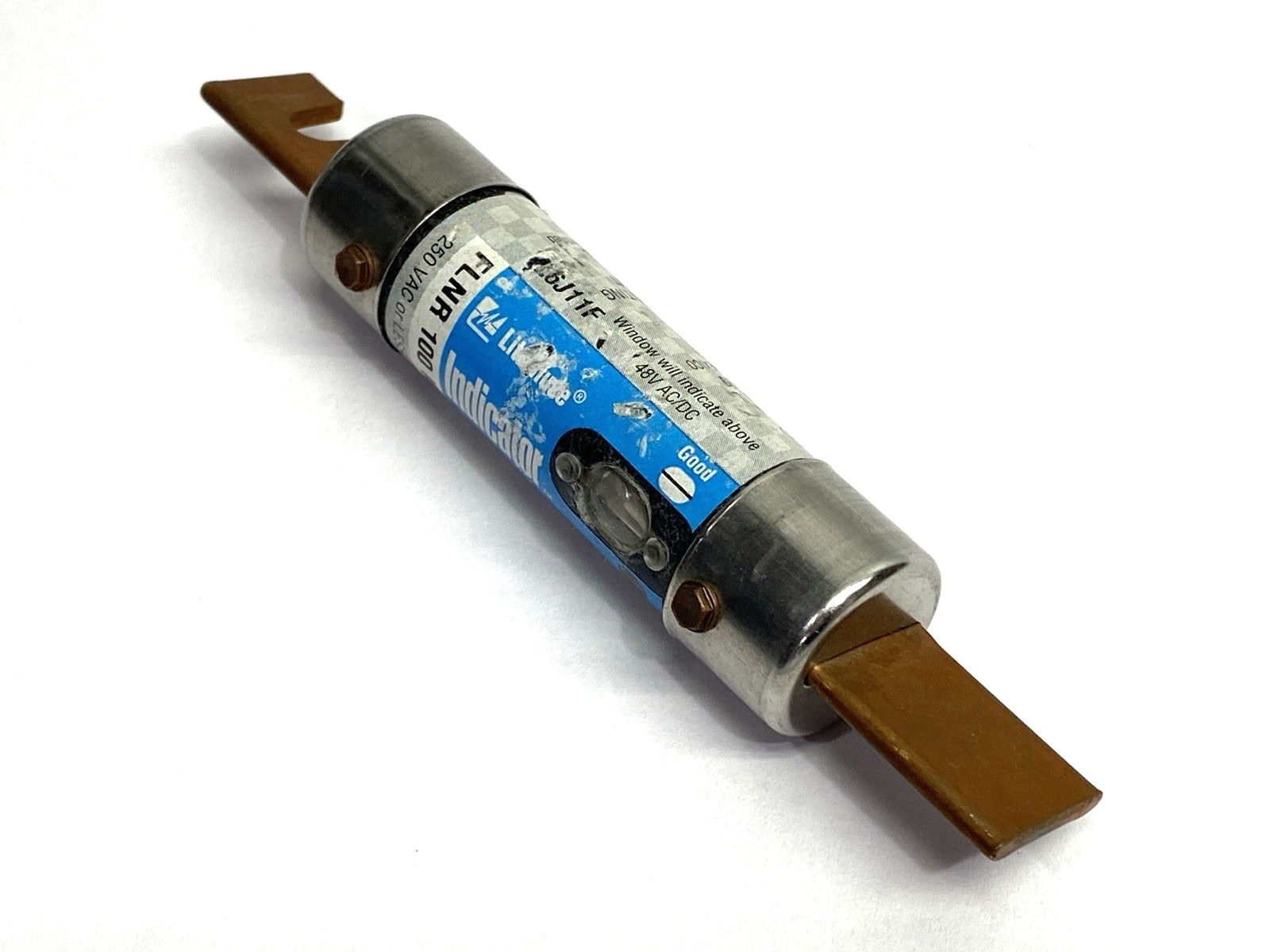 FLNR100ID | Littelfuse Time Delay Current Limiting Fuse Class RK5 250V 100A - Used - Maverick Industrial Sales