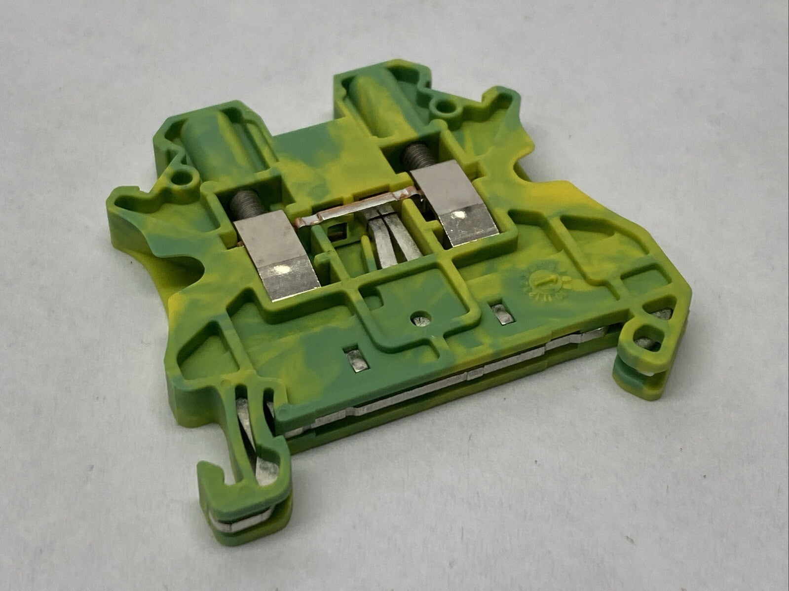 Siemens 8WH1000-0CF07 Ground Terminal Block Green/Yellow LOT OF 20 - Maverick Industrial Sales