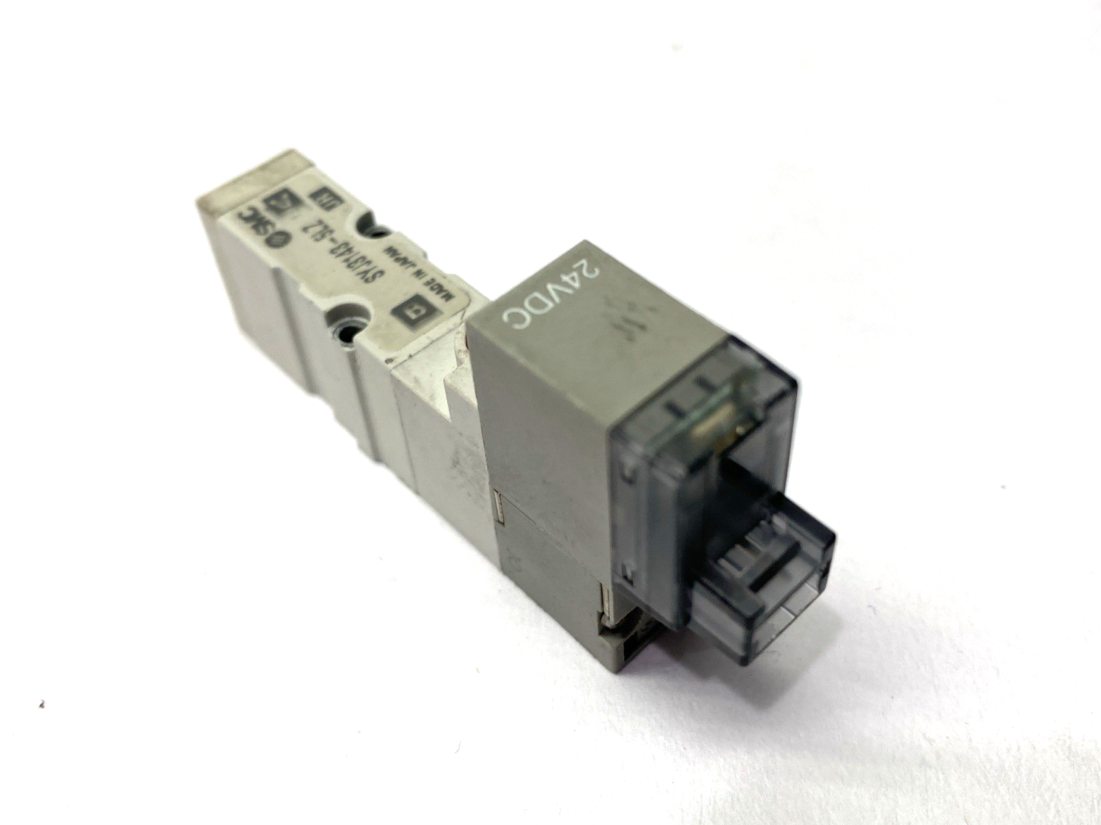 SMC SYJ3143-5LZ Pneumatic Solenoid Valve 5-Port 24VDC - Maverick Industrial Sales