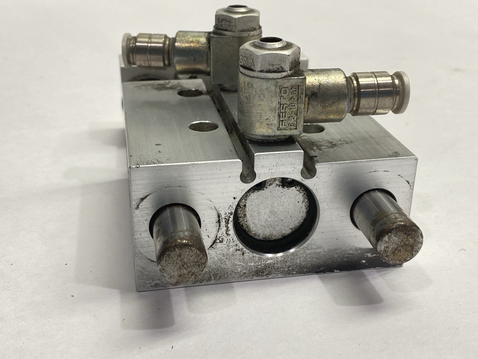 SBH120x1-AE-M | PHD Compact Thruster Pneumatic Slide 20mm Bore 1" Stroke - Used - Maverick Industrial Sales