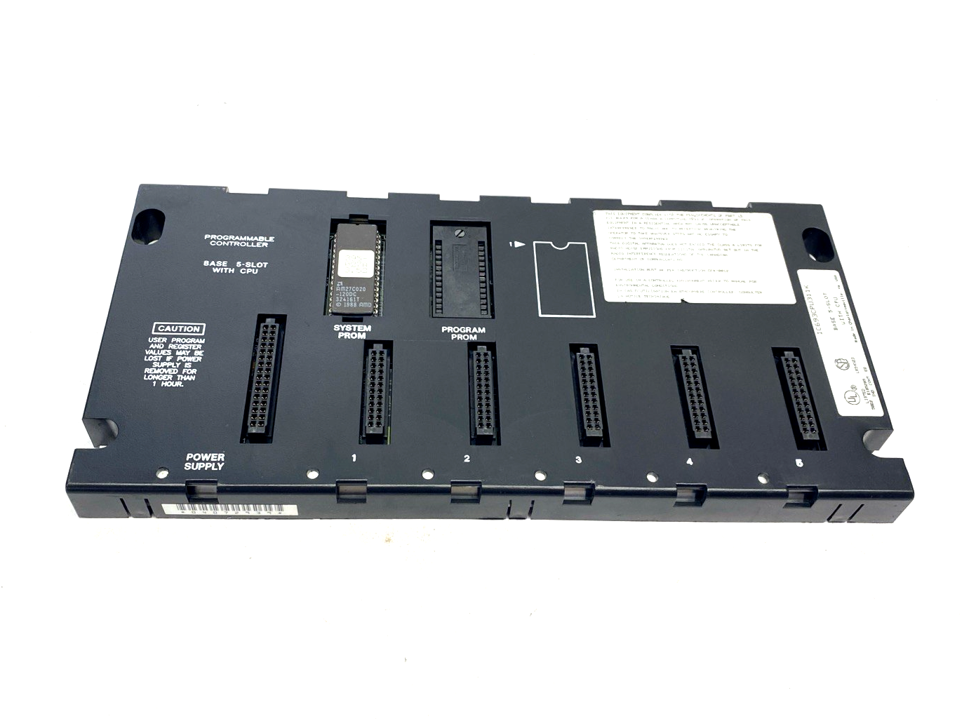GE Fanuc IC693CPU311K PLC 5-Slot Base/Chassis Module With CPU - Maverick Industrial Sales
