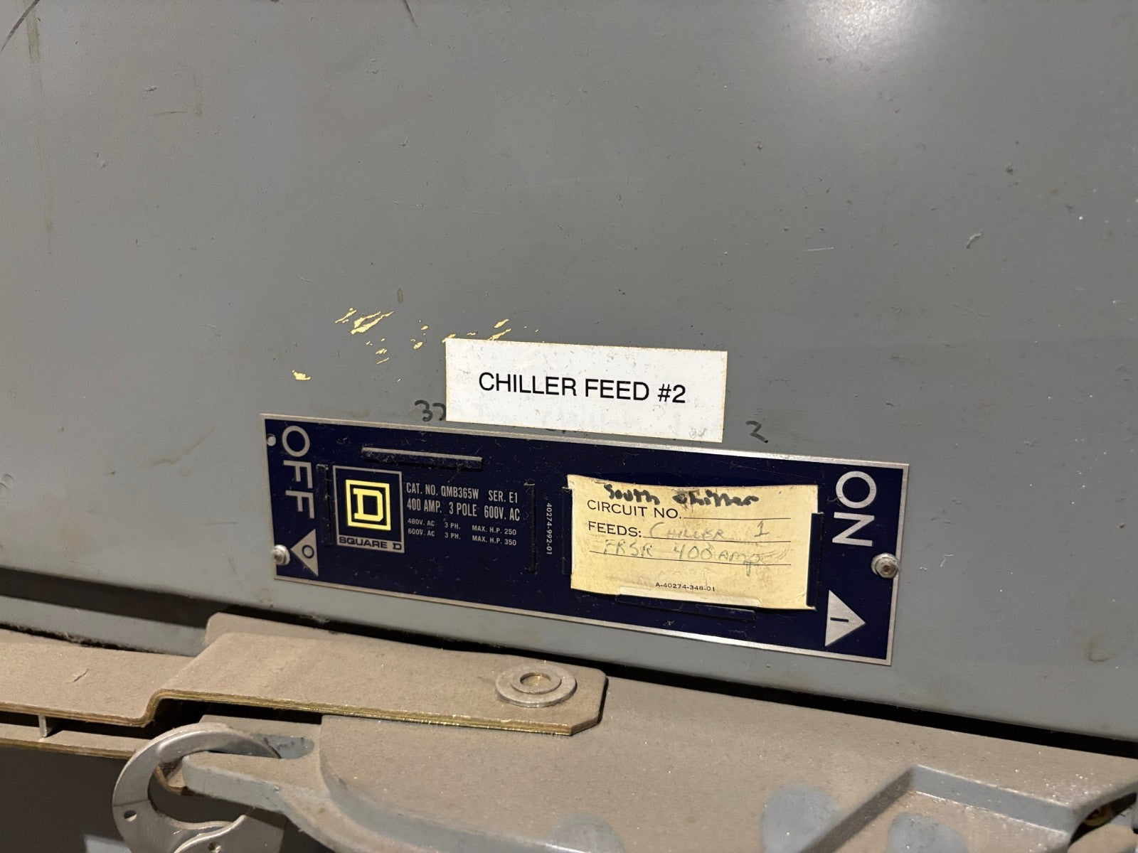 Square D QED 2 Power Style Switchboard 3000A, (3) QMB365W 400A (1) QMB366W 600A - Maverick Industrial Sales