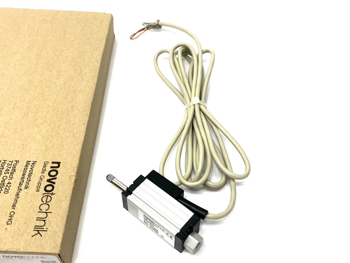 novotechnik TR-0010 Short Stroke Transducer, Potentiometric Spring Loaded 023260 - Maverick Industrial Sales