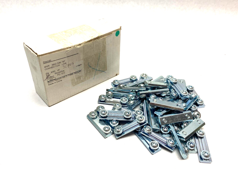 Bosch Rexroth 3842536787 Connection Link 8/50 VF BOX OF 40 - Maverick Industrial Sales