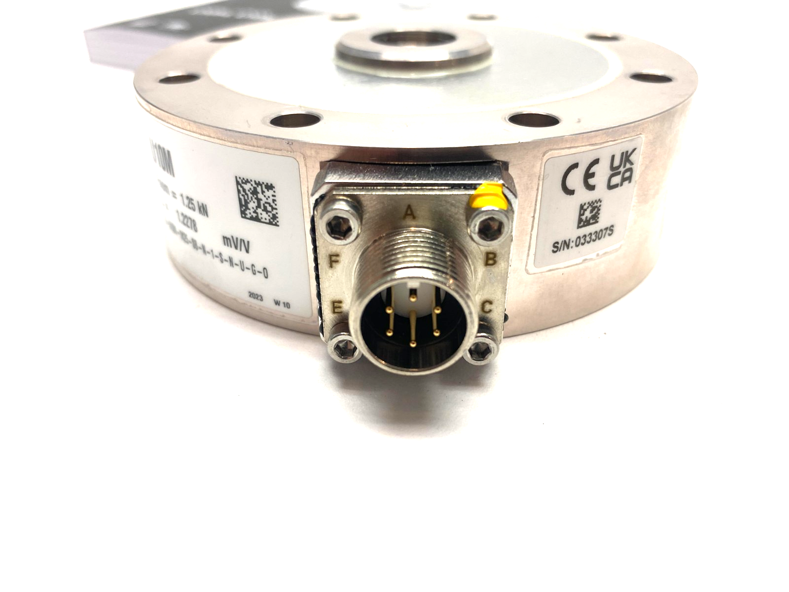 HBM K-U10M-1K25-SB-N-1-S-N-U-G-0 Ultra Precise Force Transducer U10M C=1.2278 - Maverick Industrial Sales