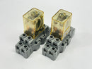 IDEC SH2B-05C Base 10A 300V w/ RH2B-UL Relay 24VDC LOT OF 2 - Maverick Industrial Sales