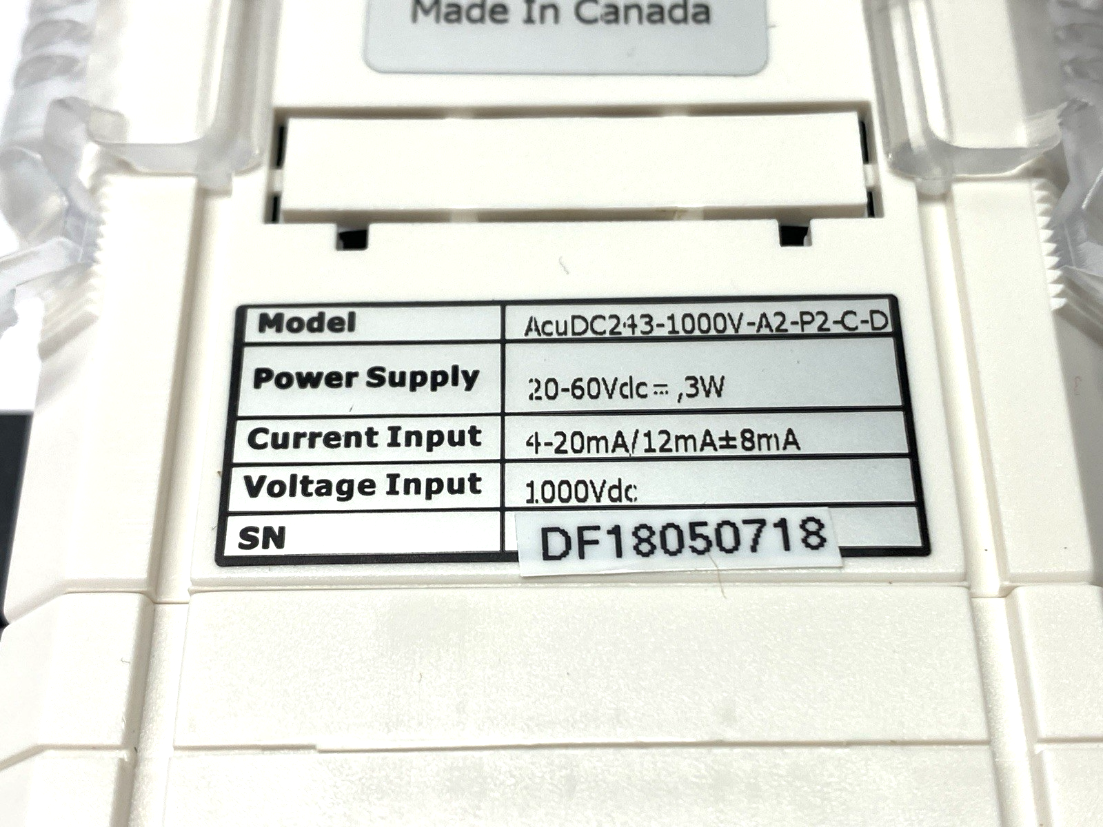 Accuenergy 243-1000V-A2-P2-C-D DC Power Meter - Maverick Industrial Sales
