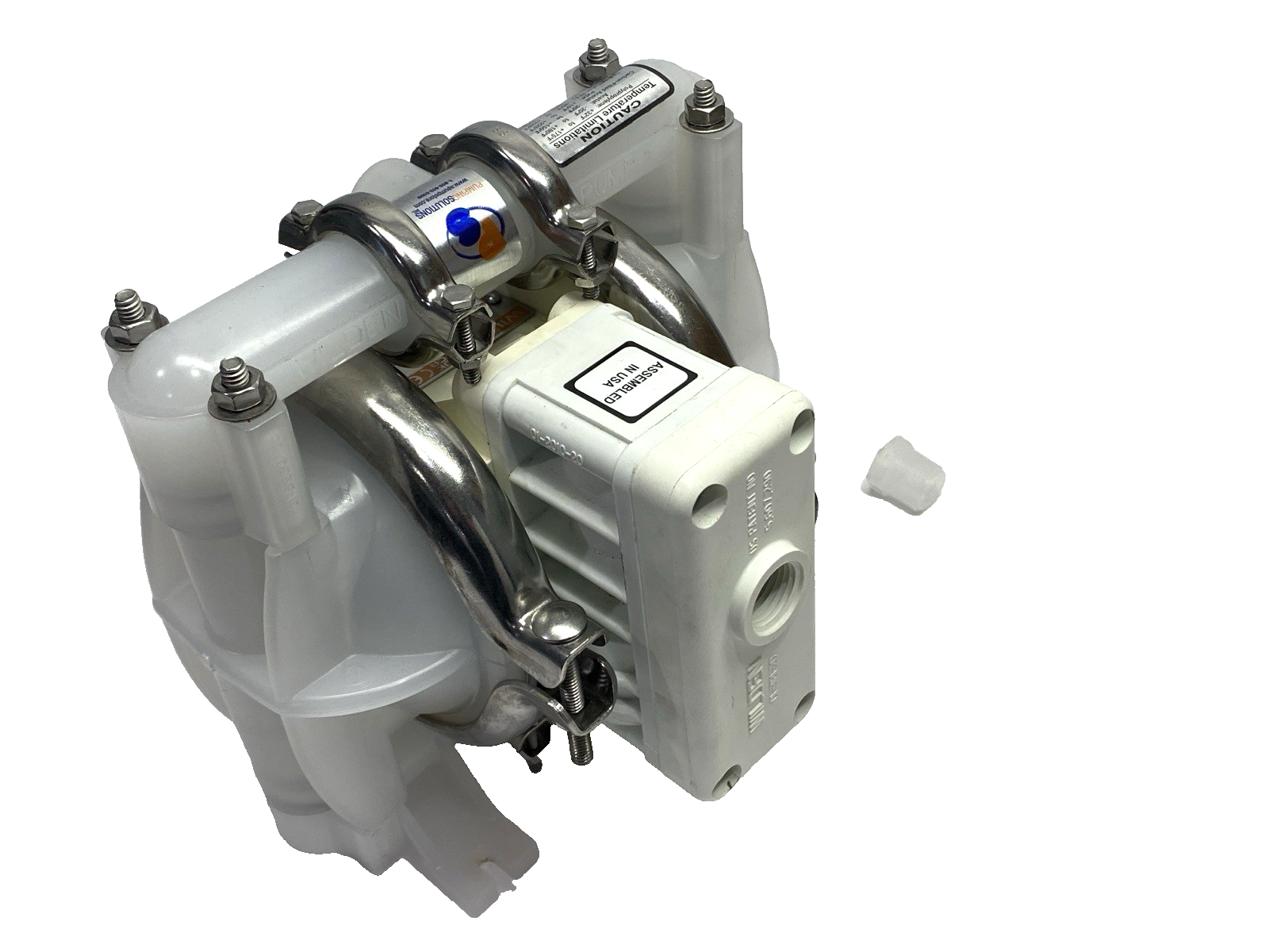 WIL-01-2654 | Wilden Air Operated Double Diaphragm Pump 1/2" P1/PPPPP/TNU/TF/KTV - Used - Maverick Industrial Sales