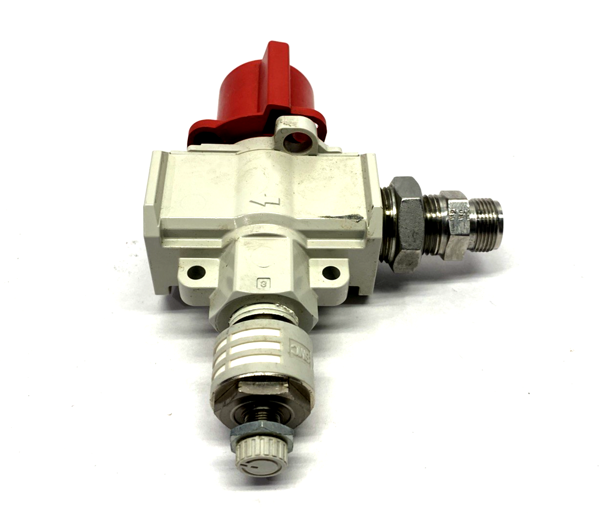 VHS40-N06A-Z | SMC Manual Single Action Relief Valve 3/4" NPT - Used - Maverick Industrial Sales