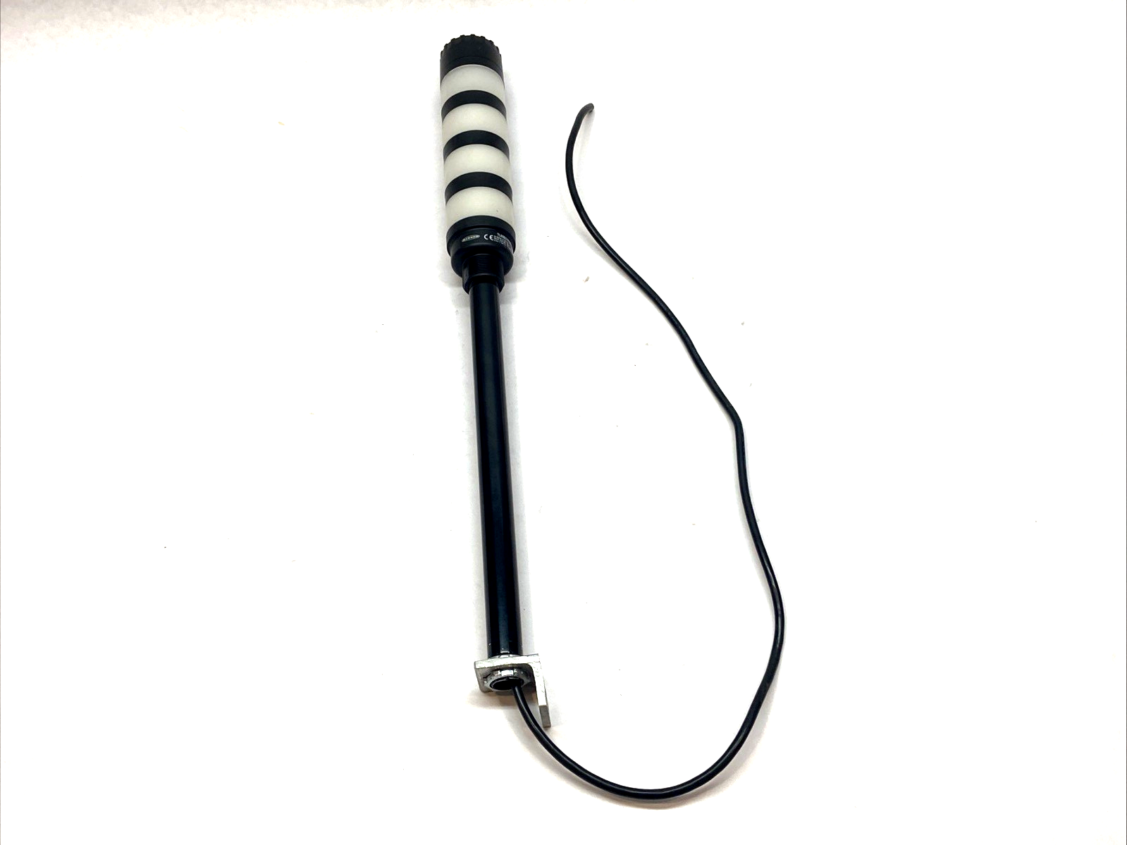 TL50BGYRAQ,83216 | Banner TL50BGYRAQ 50mm 4-Color Tower Light Audible Indicator 83216, w/ 1 FT Pole - Used - Maverick Industrial Sales