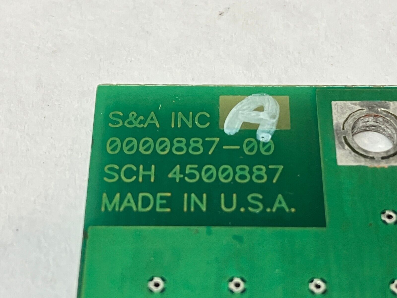 Saunders & Associates 0000887-00 Circuit Board 4500887 - Used - Maverick Industrial Sales