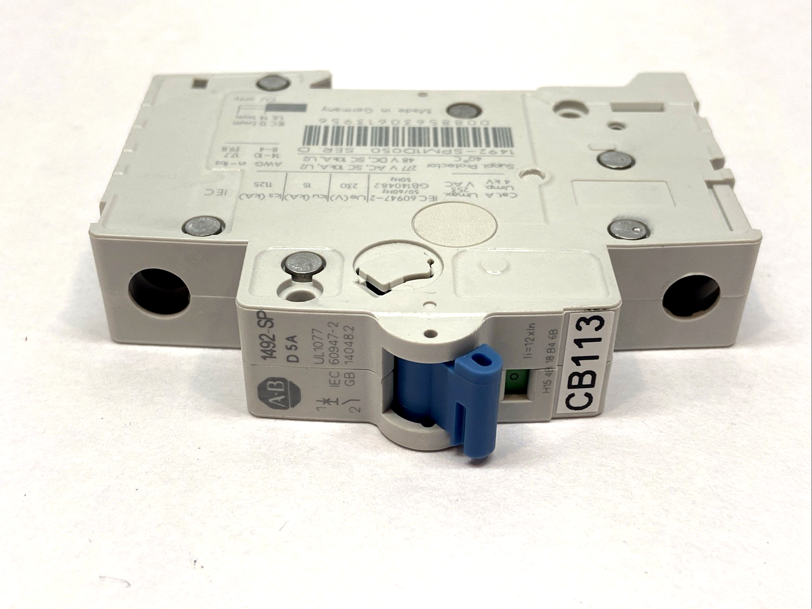 1492-SPM1D050 | Allen Bradley Series D 5A Circuit Breaker - Used - Maverick Industrial Sales