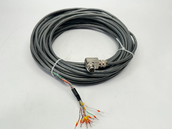 69426-066 Single Ended PLC Cordset Right Angle 12-Pin Male Connector 60ft - Maverick Industrial Sales
