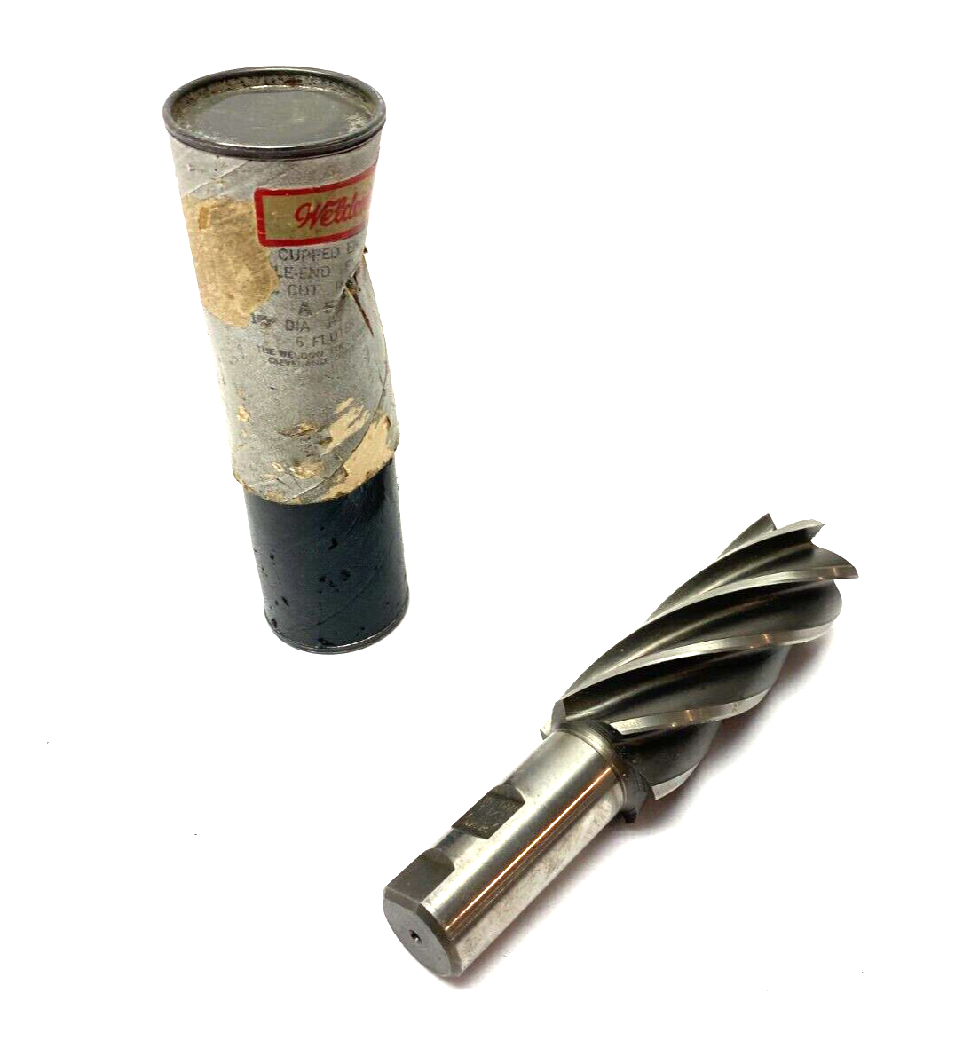 Weldon AL48-7 Tubular Cutting End Mill Shank 1-1/2" 4-LOC 6-Flute D75-HS - Maverick Industrial Sales