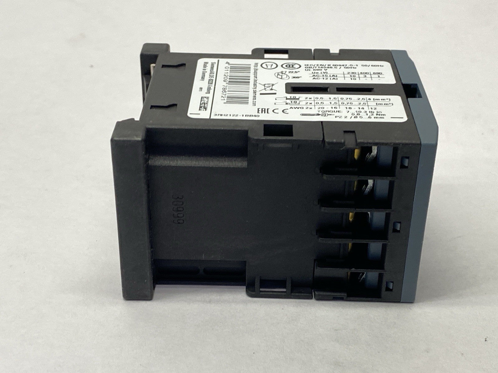 Siemens 3RH2122-1BB40 Contactor Relay 24VDC 2 NO + 2 NC - Maverick Industrial Sales