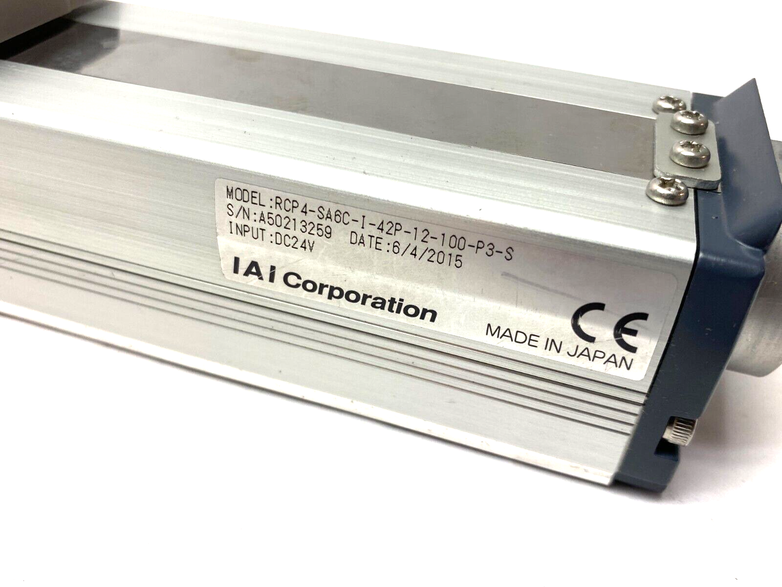 IAI RCP4-SA6C-I-42P-12-100-P3-S Intelligent Linear Actuator BROKEN SLIDE - Maverick Industrial Sales