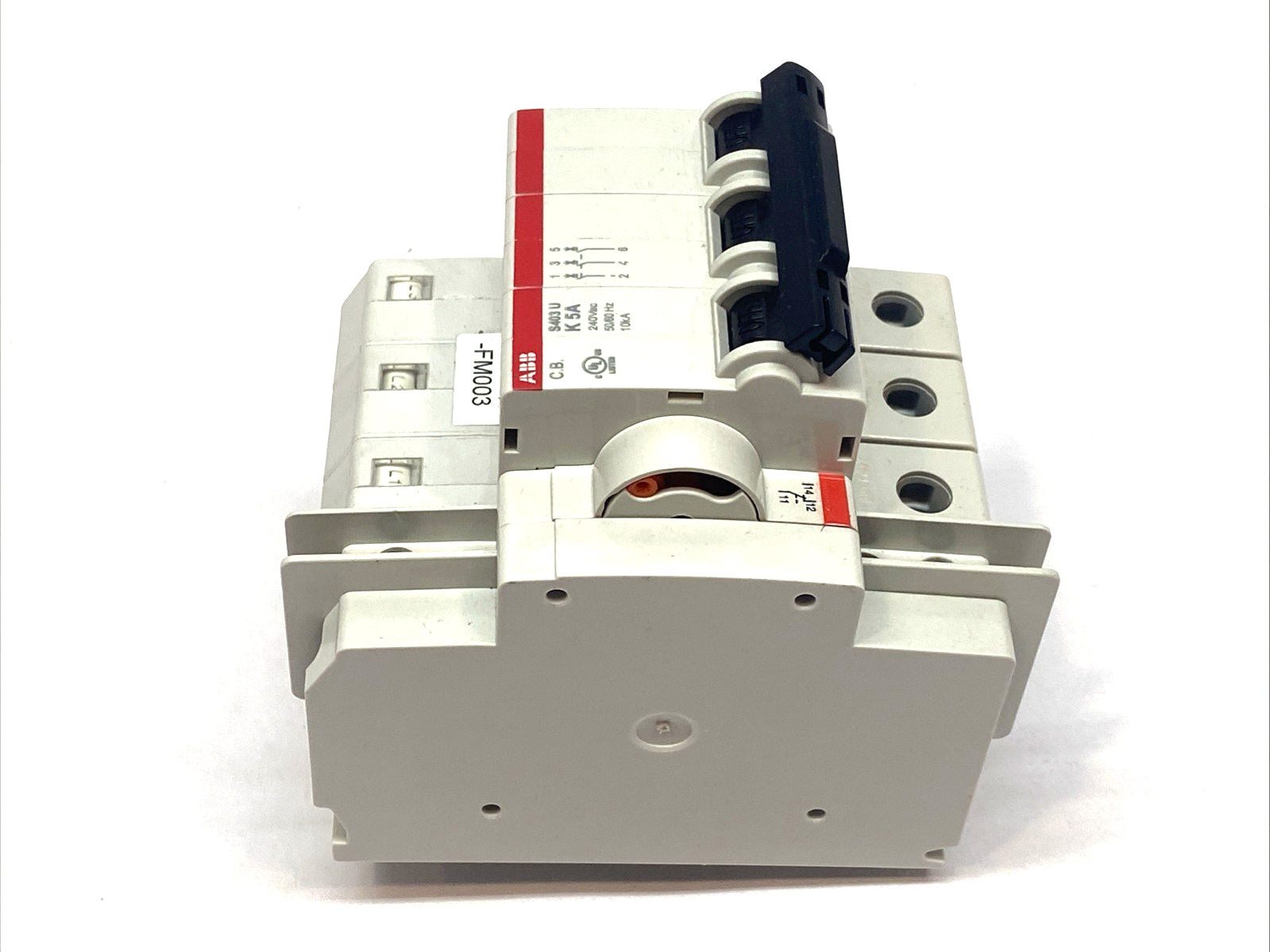 ABB S403U K5A Circuit Breaker 3-Pole 240VAC 50/60HZ 10kA - Maverick Industrial Sales