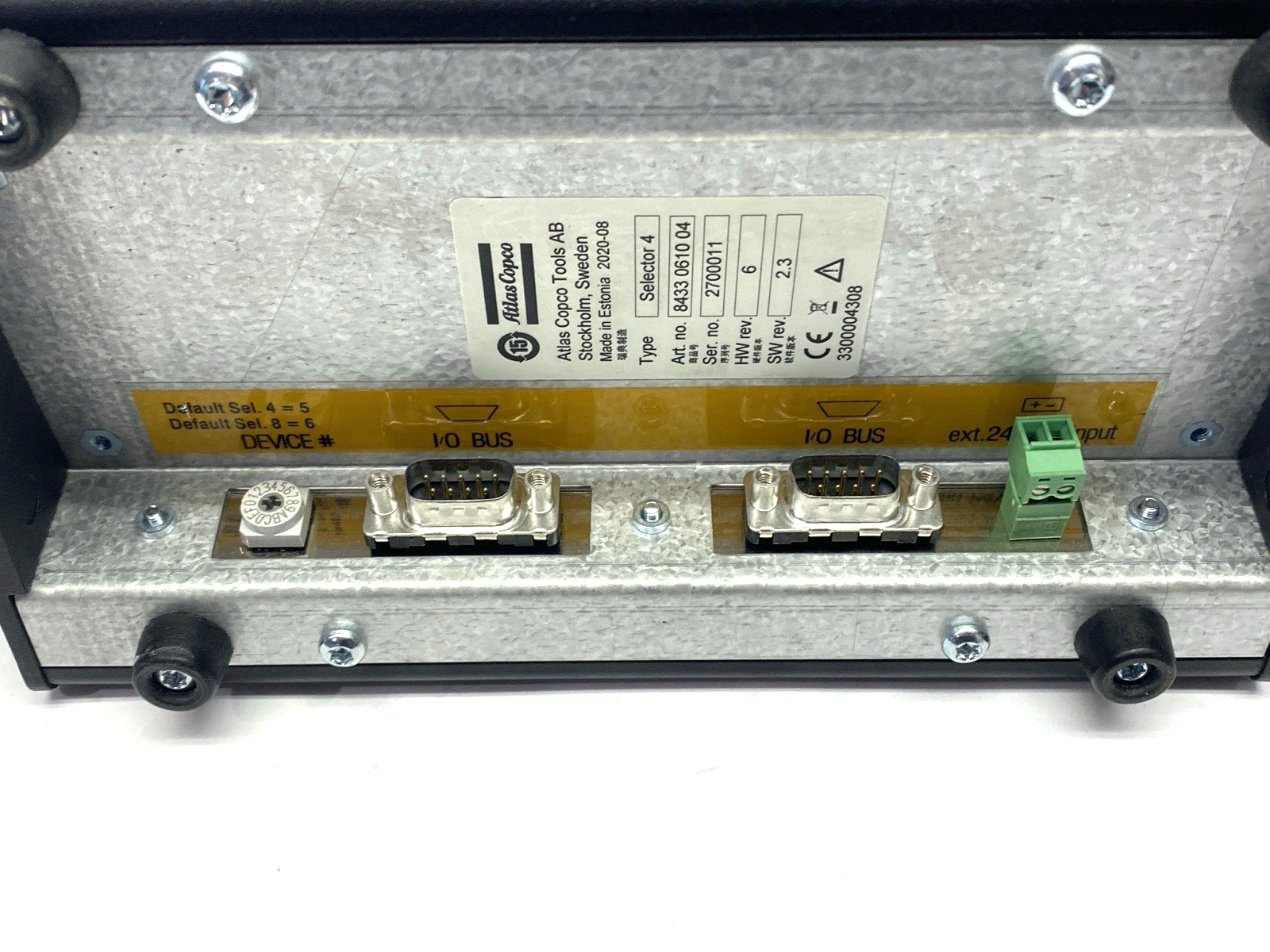 Atlas Copco 8433 0610 04 Socket Selector 4-Unit - Maverick Industrial Sales