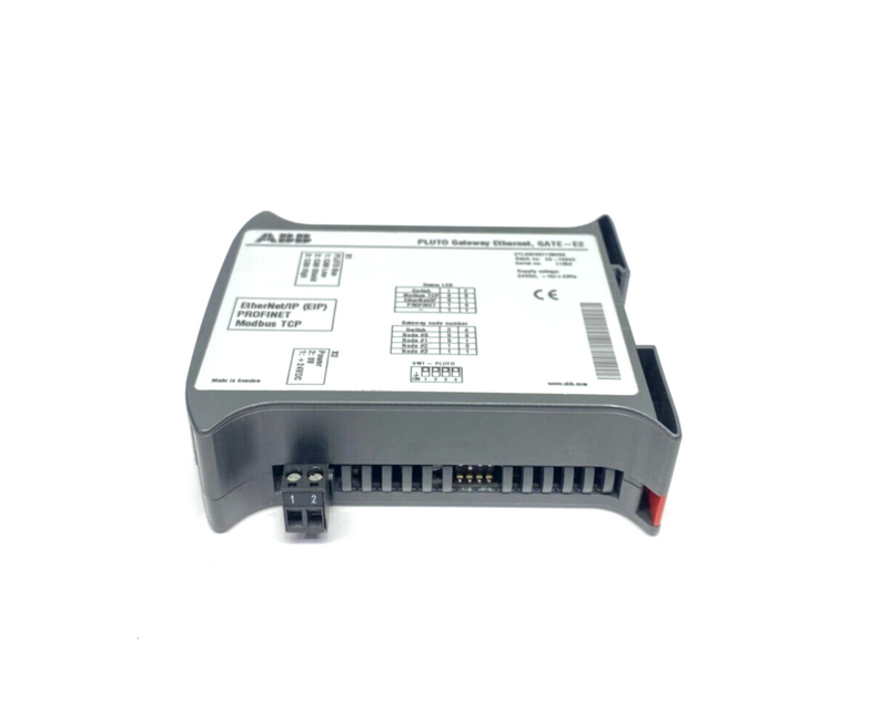 ABB 2TLA020071R8300 PLUTO Gateway Ethernet, GATE-E2 24VDC - Maverick Industrial Sales