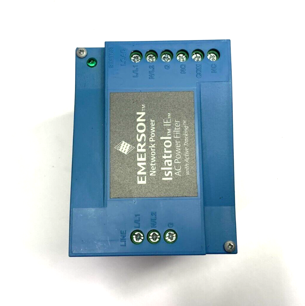 IE-103 | Emerson Islatrol IE AC Power Filter w/ Active Tracking 120VAC 3A - Used - Maverick Industrial Sales