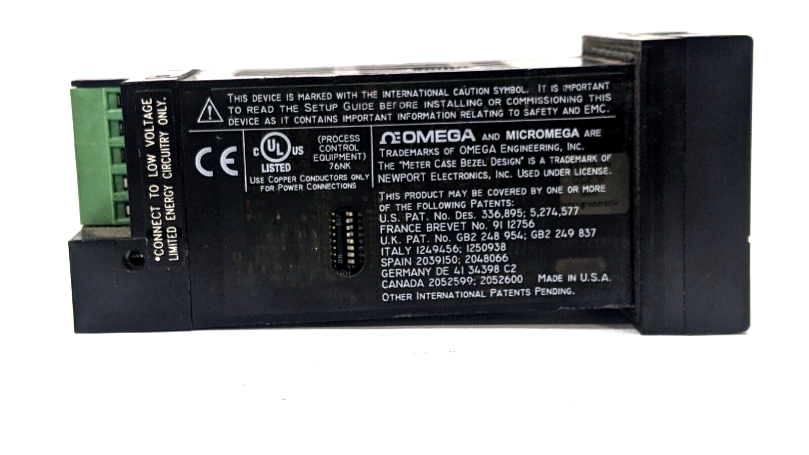 Omega CN77544-A2 MicroMega Temperature Controller 90-240V 4W - Maverick Industrial Sales