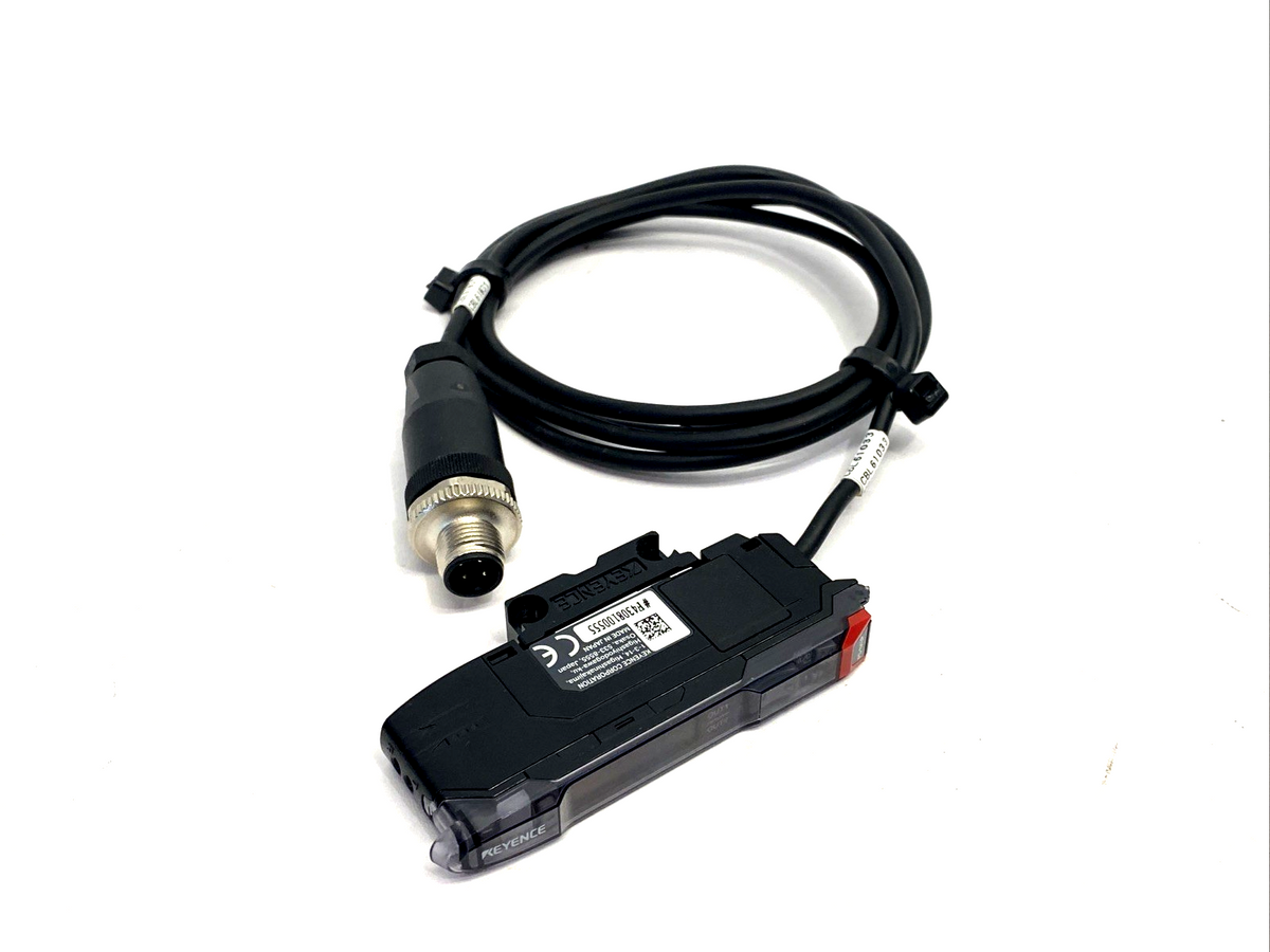 Keyence FS-N43P Fiber Optic Sensor Amplifier Unit - Maverick Industrial Sales